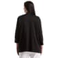Plus Size Rafaella® 3/4 Sleeve Textured Knit Cardigan - image 2