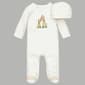 Baby Boy &#40;NB-9M&#41; Little Me&#40;R&#41; Giraffe Footie Sleeper with Hat - image 1