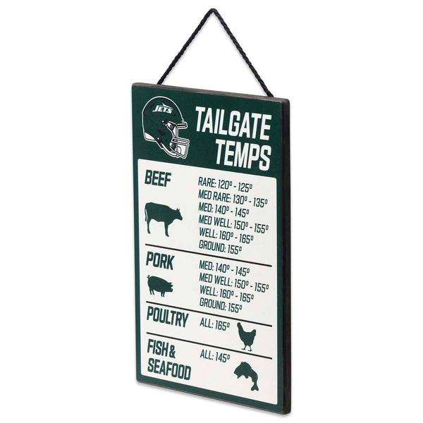 Open Road Jets Tailgate Temps Wall Decor