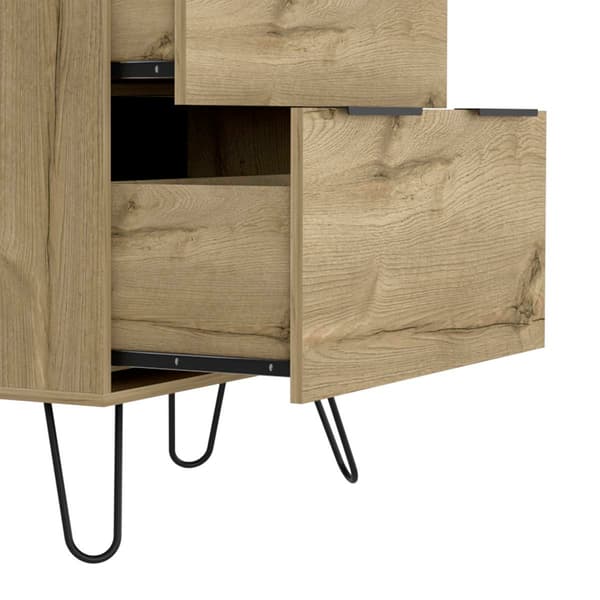 FM FURNITURE Praga Light Oak Dresser