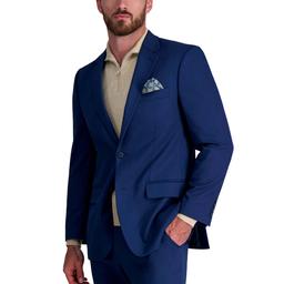 Mens Haggar® Blue Shark Suit Jacket