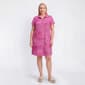 Plus Size Cocomo Short Sleeve 1/2 Zip Gomez Shift Dress - image 2