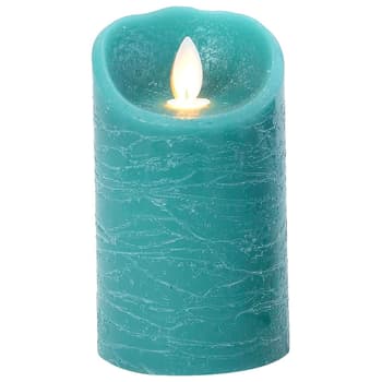 Rustic 3x5 LED Pillar Candle - Jade - Boscov's