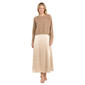 Womens R&M Richards Beaded Sweater with Satin Dress - image 1