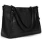 ELLE Leisure Luxe Vegan Leather Weekender Tote Bag - image 2