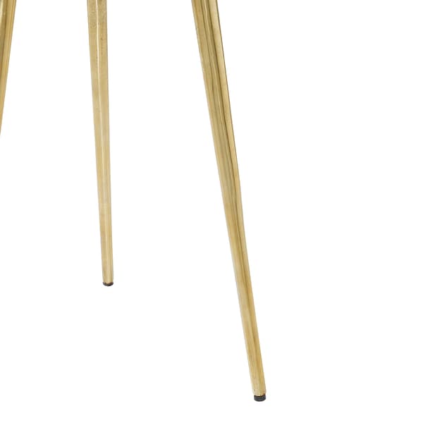 9th & Pike&#174; Round Light Marble End Table