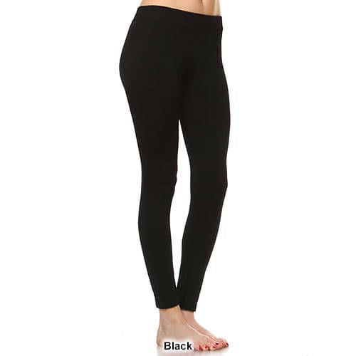 Womens White Mark Solid Skinny Leggings