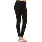 Womens White Mark Solid Skinny Leggings - image 3