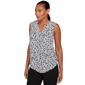 Womens Emaline Essentials Top Essential Vneck Blouse - image 3