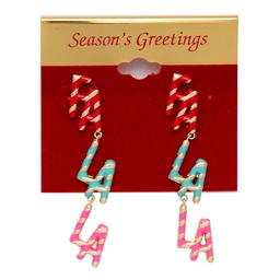 Fa La La Christmas Earrings