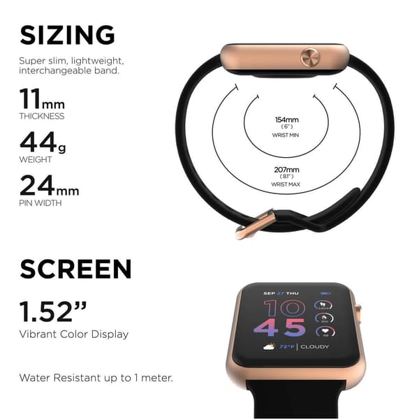 Unisex iTouch Air 4 Smartwatch - TA4M01-C02