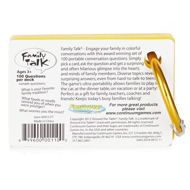 Continuum Games Family Talk® Blister Pack