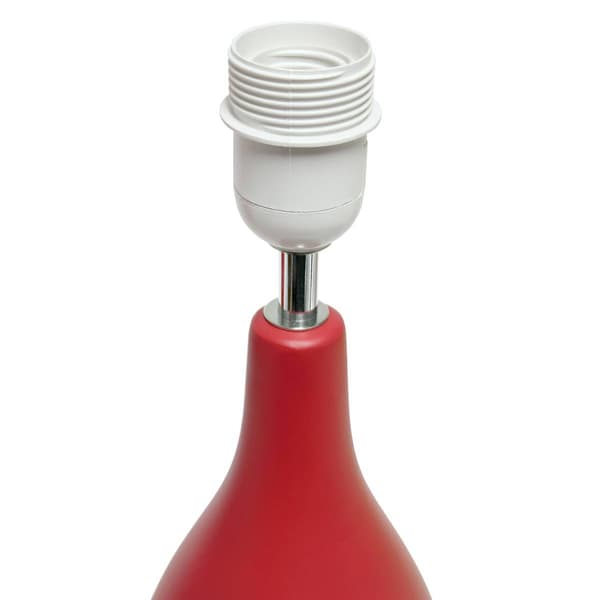 Creekwood Home Essentix 18in. Traditional Dewdrop Table Lamp