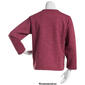 Plus Size Hasting &amp; Smith Space Dye Zip Front Fleece Cardigan - image 2