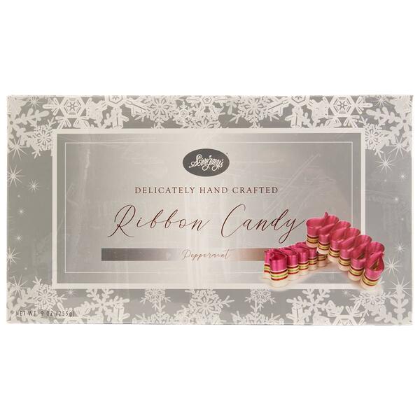 Quality Candy 9oz. Peppermint Ribbon Candy - image 