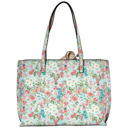 DS Fashion 2-in-1 Large Tote - Blue Floral
