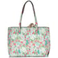 DS Fashion 2-in-1 Large Tote - Blue Floral - image 4