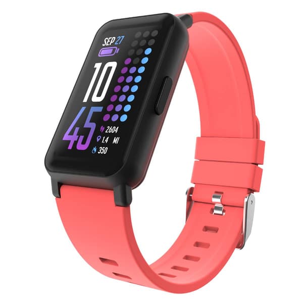 Womens iTouch Active 4 Coral Strap Fitness Tracker - TC4S01-G14