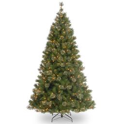 National Tree Pre-Lit  7.5ft. Hamilton Cashmere Christmas Tree