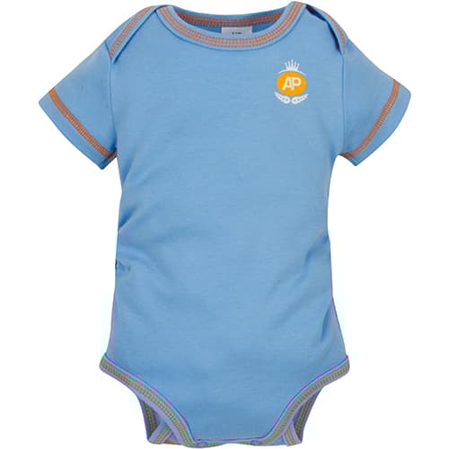 Baby Boy (NB-24M) Miraclewear Baby Blue Bodysuit - image 