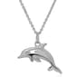 Accents by Gianni Argento Silver Plated Dolphin Pendant Necklace - image 1