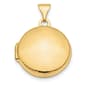 Gold Classics&#40;tm&#41; 14kt. Gold Polished Domed 16mm Round Locket - image 1