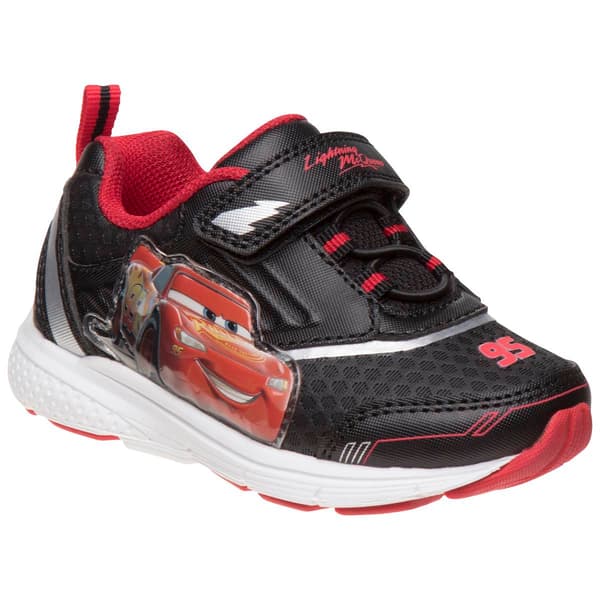 Little Boys Disney Pixar&#40;tm&#41; Cars Light Up Athletic Sneakers - image 