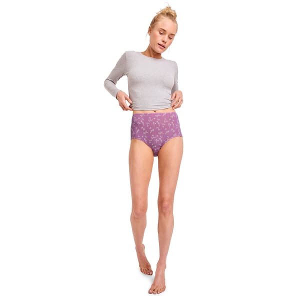Womens Jockey&#174; 3pk. Floral Supersoft Breathe Brief Panties - 2373