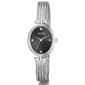 Womens Guess Ruby Silver-Tone Black Sunray Dial Watch - GW0935L1 - image 5