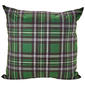 Nourison Green Plaid Decorative Pillow - 18x18 - image 1