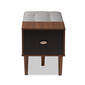 Baxton Studio Merrick Shoe Rack Cabinet Organizer - image 2