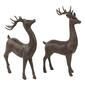 Northlight Seasonal 14in. Deer Christmas Figurines - Set of 2 - image 5