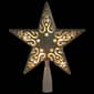 Northlight Seasonal 8.5in. Gold Glitter Star Tree Topper - image 2