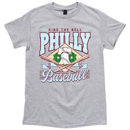 Mens Tailgate Philly Field Short Sleeve Tee - Sport Grey