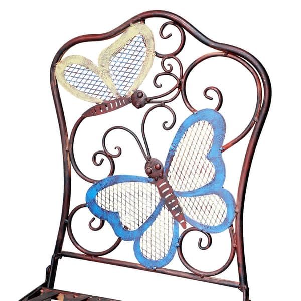 Alpine 3-Piece Rustic Butterfly Bistro Set