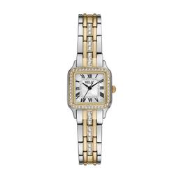 Womens Relic Two-Tone Mother of  Pearl Watch - ZR12682
