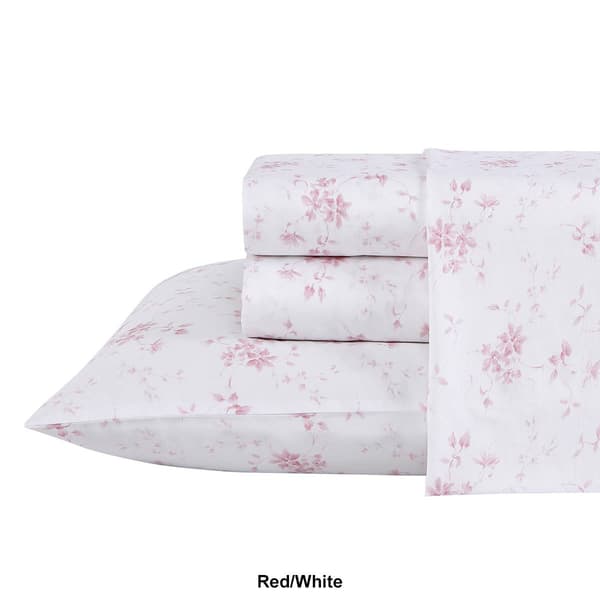 Laura Ashley Garden Muse 100% Cotton Sateen Sheet Set