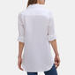 Womens Calvin Klein Elbow Sleeve Non-Iron Button Down Tunic - image 3