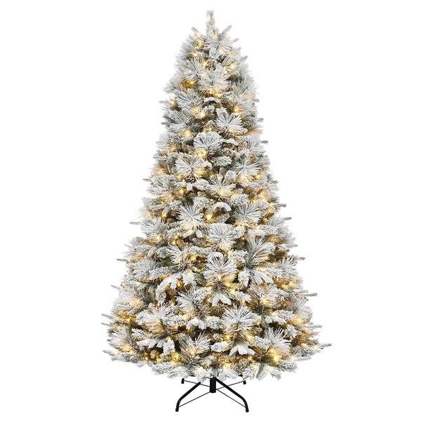 Puleo International Glacier Frost Cashmere 7.5ft. Christmas Tree - image 