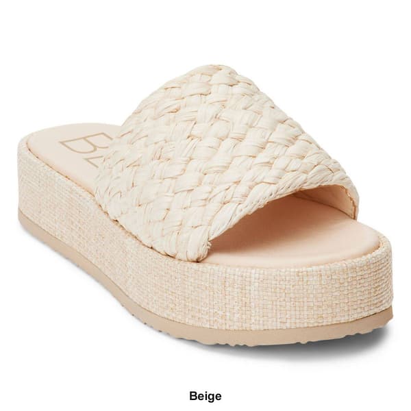Womens Beach by Matisse Cairo Platform Slide Sandals