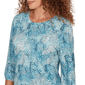 Petite Skye’s the Limit Fresh Start 3/4 Sleeve Abstract Tee - image 5