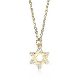 Brilliant Grown Lab-Grown Diamond Star of David Pendant Necklace