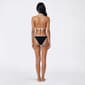 Juniors Mykonos Blue 2pc Black Triangle Bikini with Charms Set - image 2