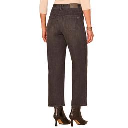 Petite Democracy "Ab"solution® High Rise Black Straight Leg Jeans