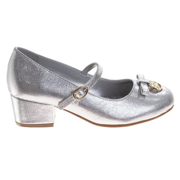 Little Girls Badgley Mischka® Mary Jane Glittler Dress Pumps