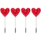 Northlight Seasonal 4ct Heart Valentine's Day Lawn Stakes Lights - image 1