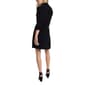 Womens MSK 3/4 Sleeve Half Zip Swing Shift Dress - image 3