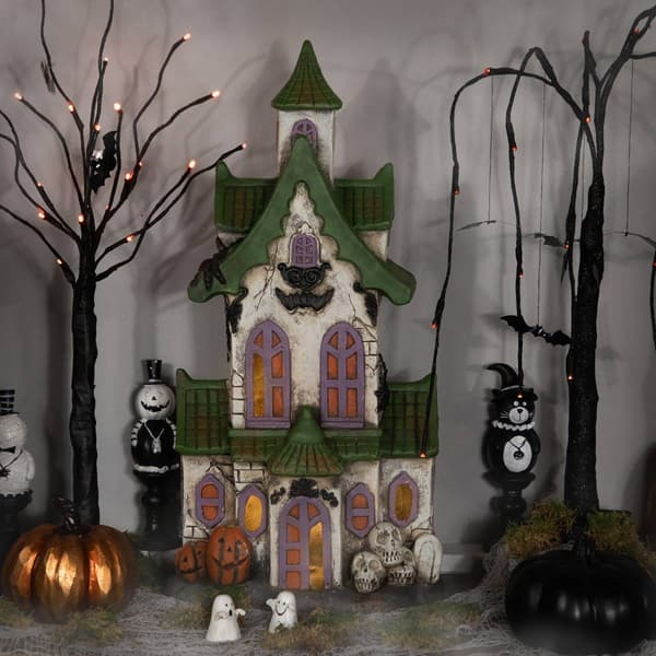 Northlight Seasonal 22.75in. LED Haunted House Halloween Décor