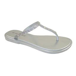 Womens Ashley Blue Jelly Thong
