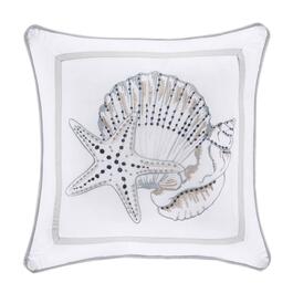 Royal Court Water Front Square Decorative Pillow - 16x16